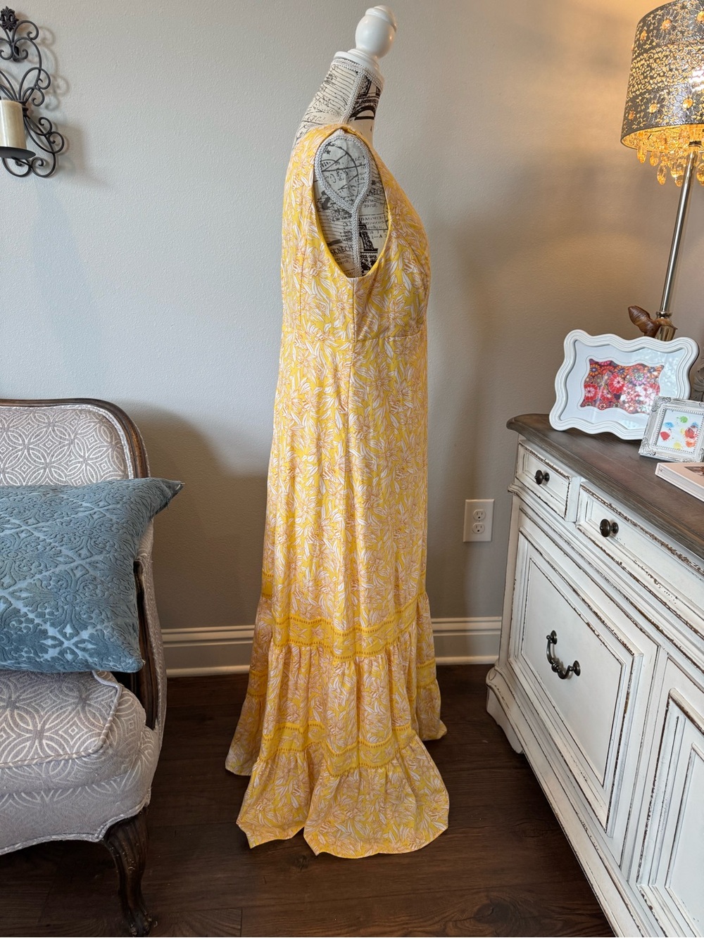 NWT Lilly Pulitzer Linen Maxi Dress - Picture 2 of 13